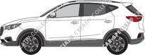 MG ZS EV station wagon, 2020–2022