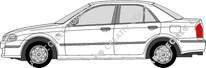 Mazda 323 berlina, 1998–2000