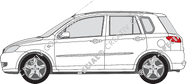 Mazda 2 station wagon, 2003–2007