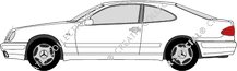 Mercedes-Benz CLK Coupé, 1999–2002