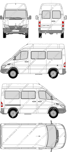 Mercedes-Benz Sprinter microbús, 2002–2006 (Merc_234)
