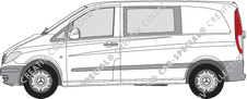 Mercedes-Benz Vito Mixto van/transporter, 2003–2010