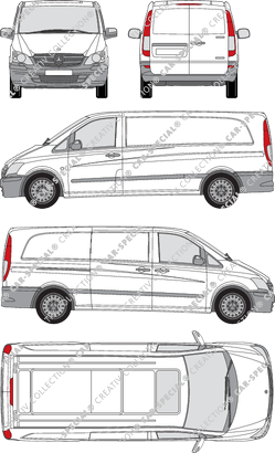 Mercedes-Benz Vito van/transporter, 2010–2014 (Merc_460)