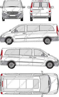 Mercedes-Benz Vito minibus, 2010–2014 (Merc_488)