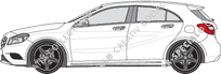 Mercedes-Benz A-Klasse Kompaktlimousine Kombilimousine, 2012–2015