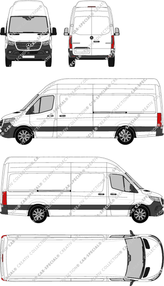 Mercedes-Benz Sprinter van/transporter, current (since 2018) (Merc_866)
