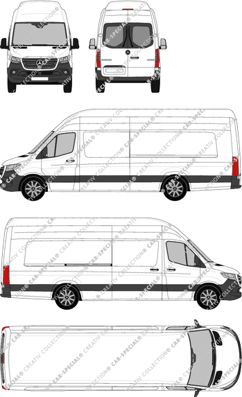Mercedes-Benz Sprinter van/transporter, current (since 2018) (Merc_873)