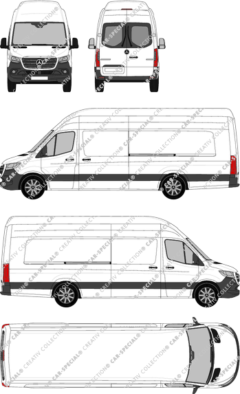 Mercedes-Benz Sprinter van/transporter, current (since 2018) (Merc_874)