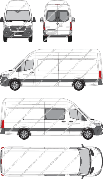 Mercedes-Benz Sprinter van/transporter, current (since 2018) (Merc_902)