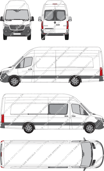Mercedes-Benz Sprinter furgone, attuale (a partire da 2018) (Merc_903)