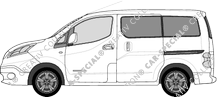 Nissan e-NV200 Kleinbus, 2014–2021