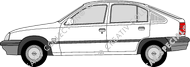 Opel Kadett Kombilimousine, 1989–1991