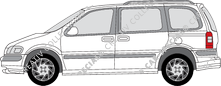 Opel Sintra station wagon, 1996–1999