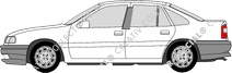 Opel Vectra Limousine, 1988–1995