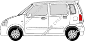 Opel Agila station wagon, 2000–2008