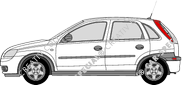 Opel Corsa Kombilimousine, 2000–2003
