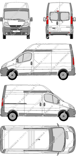 Opel Vivaro furgone, a partire da 2003 (Opel_118)