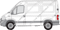 Opel Movano furgone, 2004–2009