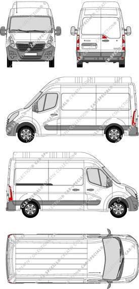 Opel Movano furgone, 2010–2019 (Opel_229)