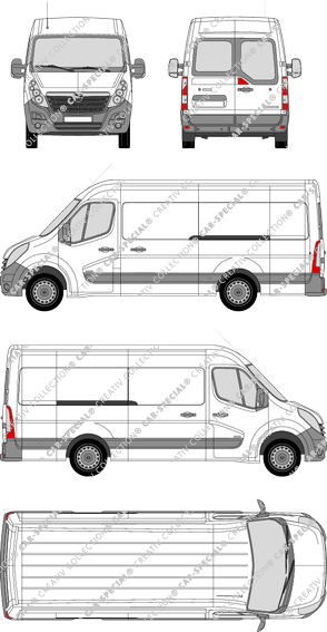 Opel Movano furgone, 2010–2019 (Opel_244)