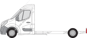 Opel Movano platform chassis, 2010–2019