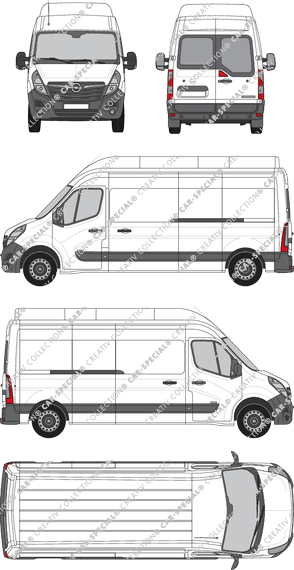 Opel Movano van/transporter, 2019–2021 (Opel_576)