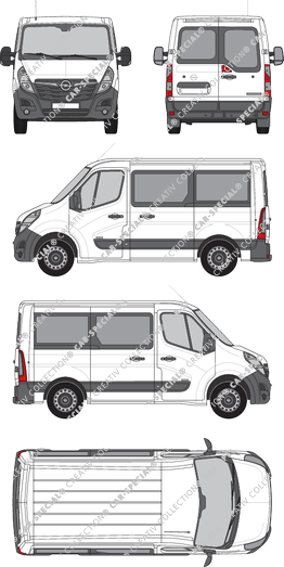 Opel Movano camionnette, 2019–2021 (Opel_638)