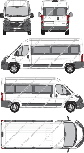 Opel Movano microbús, 2021–2024 (Opel_790)