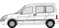 Peugeot Partner furgón, 2002–2008