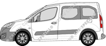 Peugeot Partner Tepee furgón, 2015–2018