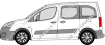 Peugeot Partner Tepee van/transporter, 2015–2018