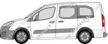 Peugeot Partner furgón, 2015–2018