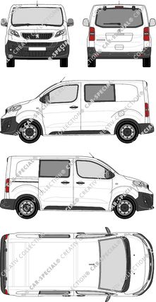 Peugeot Expert furgone, 2016–2024 (Peug_411)