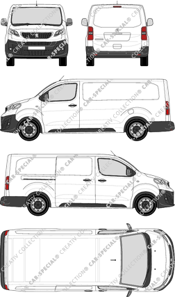 Peugeot Expert furgone, 2016–2024 (Peug_423)