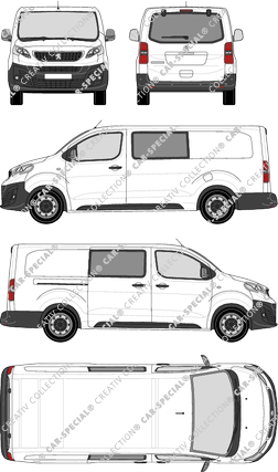 Peugeot Expert furgone, 2016–2024 (Peug_427)