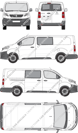 Peugeot Expert furgone, 2016–2024 (Peug_447)