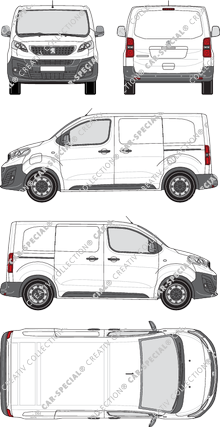 Peugeot e-Expert furgone, attuale (a partire da 2020) (Peug_526)