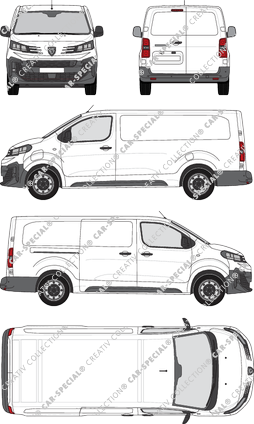Peugeot e-Expert furgone, attuale (a partire da 2024) (Peug_648)