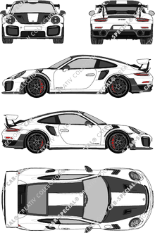 Porsche 911 Coupé, 2018 (Pors_067)