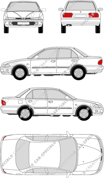 Proton 400 Limousine, 1993–1999 (Prot_004)