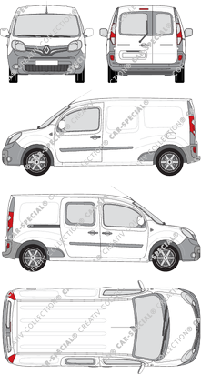 Renault Kangoo furgone, 2013–2021 (Rena_504)