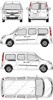 Renault Kangoo furgone, 2015–2021 (Rena_683)