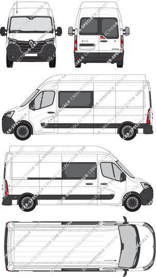 Renault Master furgone, attuale (a partire da 2019) (Rena_805)