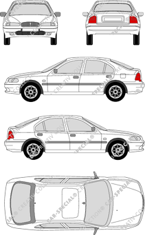 Rover 400 Kombilimousine (Rove_006)