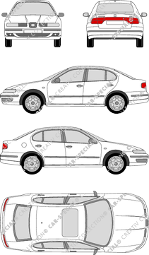 Seat Toledo Limousine, 1999–2004 (Seat_012)