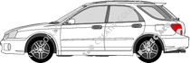 Subaru Impreza Station wagon, 2003–2005