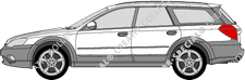 Subaru Legacy Station wagon, 2003–2007