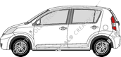 Subaru Justy Hatchback, 2008–2011