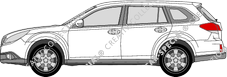 Subaru Outback Station wagon, 2009–2014