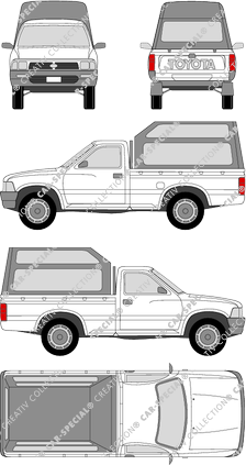 Toyota Hilux Pick-up, 1997–2002 (Toyo_032)